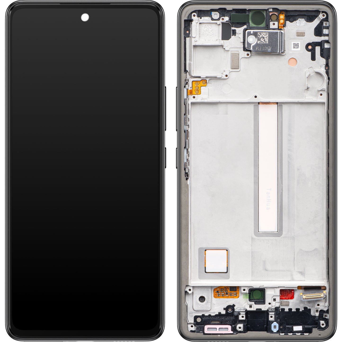 Display s Touchscreenom Samsung Galaxy A53 5G A536, s Okvirom, Crni, Service Pack GH82-28024A