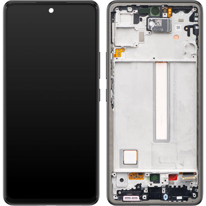 Display s Touchscreenom Samsung Galaxy A53 5G A536, s Okvirom, Crni, Service Pack GH82-28024A