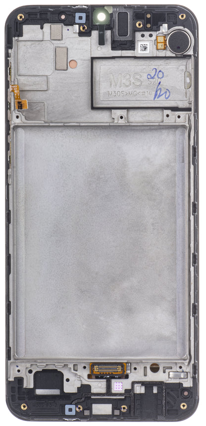Samsung Galaxy Galaxy M21 M215 / M30s M307 Touchscreen Display with Frame, Black, Service Pack GH82-21265A