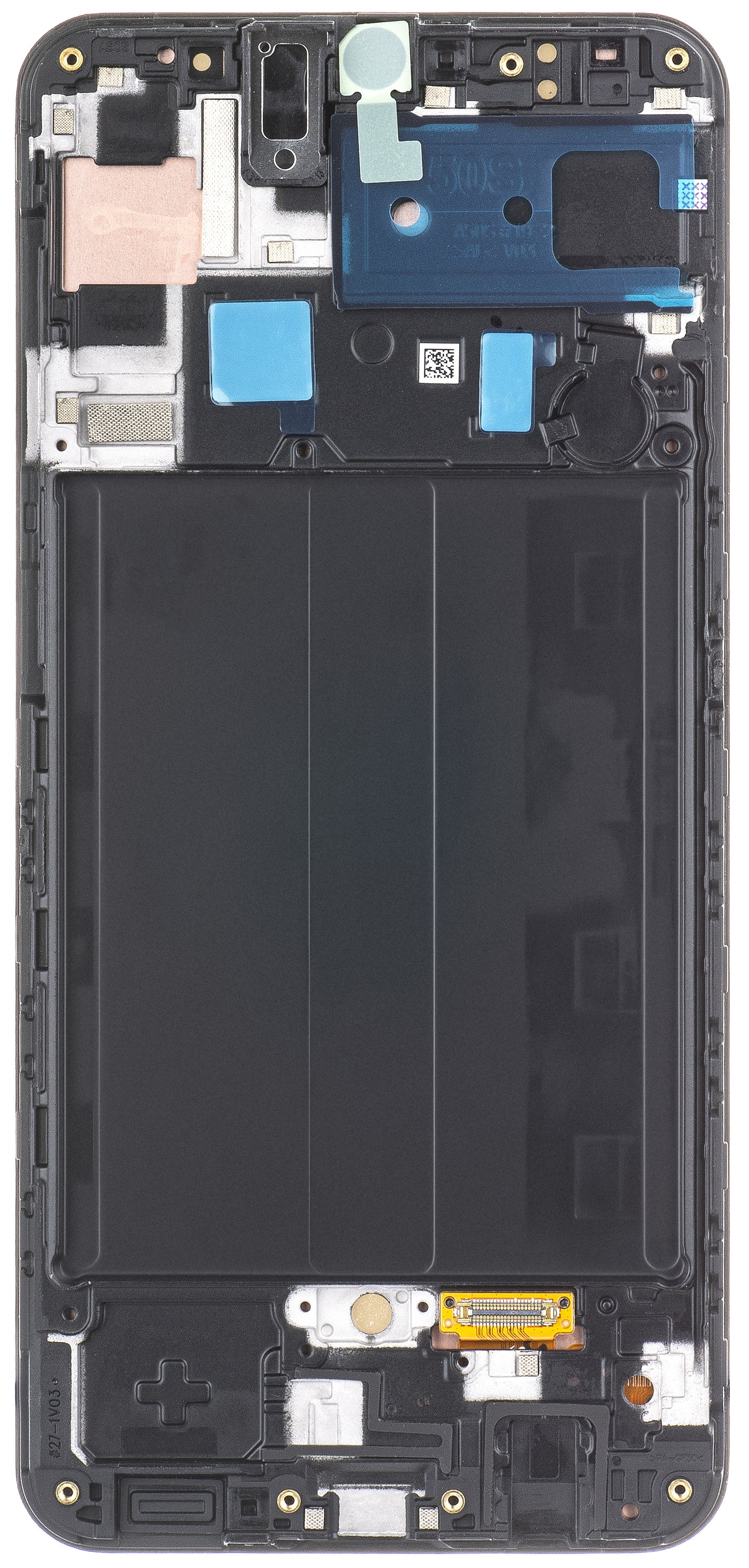 Display sa Touchscreen-om Samsung Galaxy A50s A507, sa Ramom, Crni, Service Pack GH82-21193A