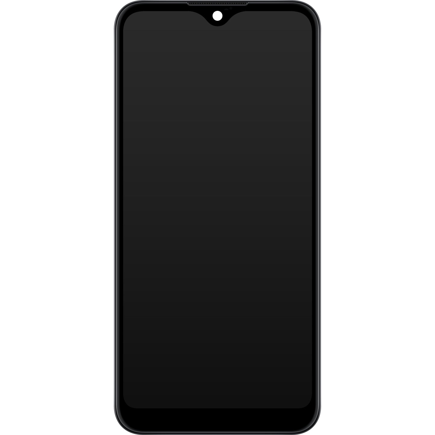 Touchscreen Display Samsung Galaxy A01 A015, with Frame, Non-Europe Version, Black, Service Pack GH81-18597A