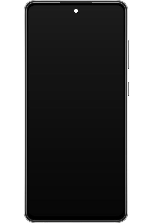 Zaslon s dodirnim ekranom Samsung Galaxy A72 A725 / A72 5G A726, s okvirom, crni, servisni paket GH82-25460A
