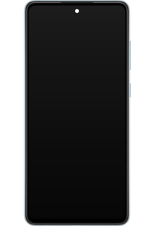 Zaslon s dodirnim ekranom Samsung Galaxy A72 A725 / A72 5G A726, s okvirom, plavi, Service Pack GH82-25460B