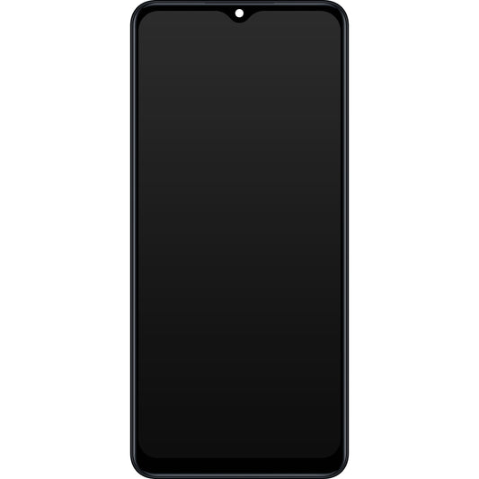 Zaslon s dodirnim ekranom Samsung Galaxy M12 M127, s okvirom, crni, servisni paket GH82-25042A