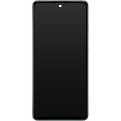 Zaslon s dodirnim ekranom Samsung Galaxy A52 5G A526 / A52 A525, s okvirom, plavi, paket za servis GH82-25524B