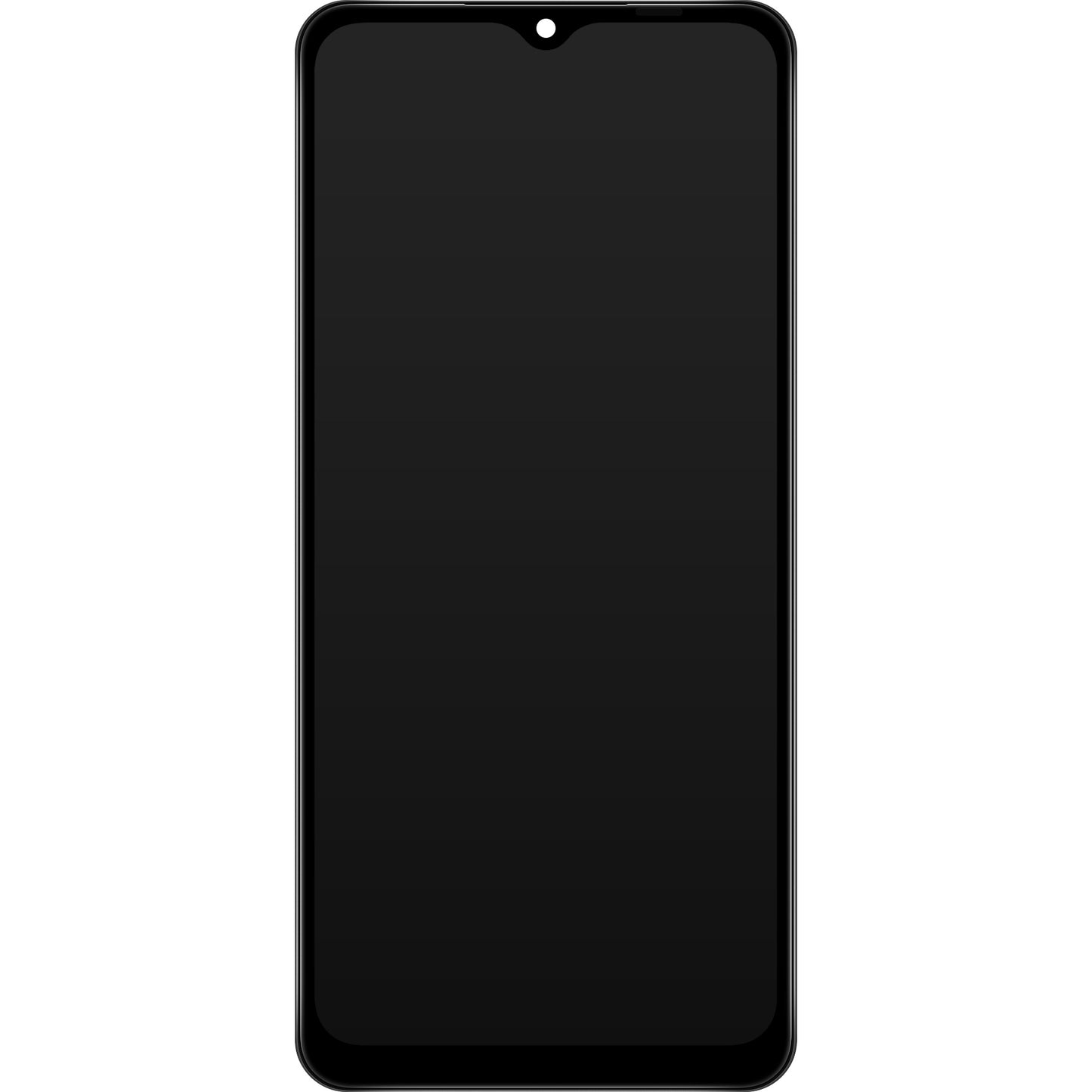 Display sa Touchscreen-om Samsung Galaxy A12 Nacho A127, sa Ramom, Crni, Service Pack GH82-26486A