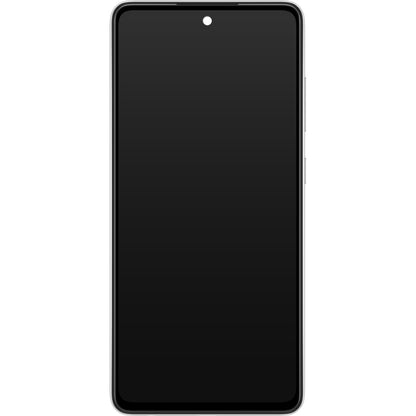Zaslon s dodirnim ekranom Samsung Galaxy A52s 5G A528, s okvirom, bijeli, servisni paket GH82-26861D