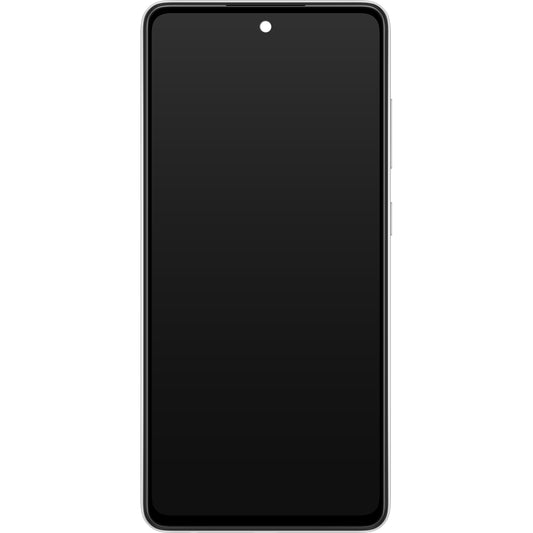 Zaslon s dodirnim ekranom Samsung Galaxy A52s 5G A528, s okvirom, bijeli, servisni paket GH82-26861D
