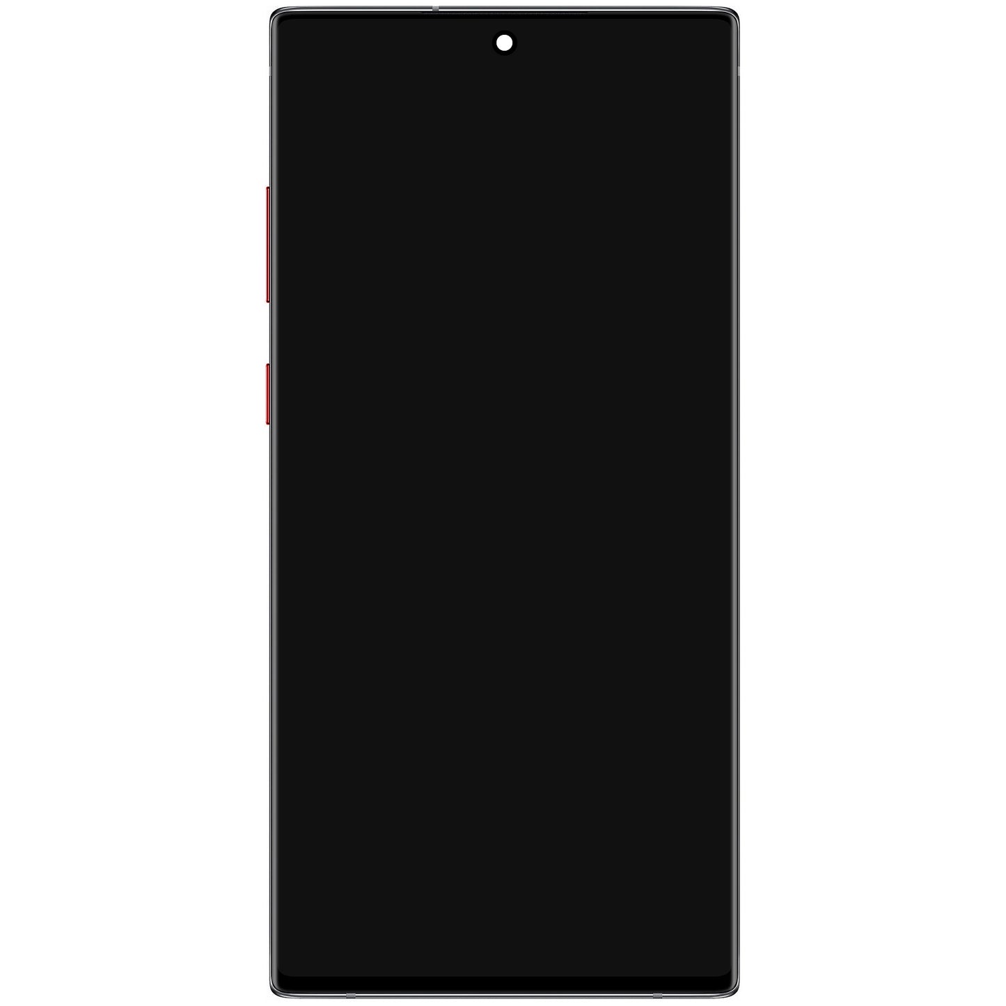 Zaslon s dodirnim ekranom Samsung Galaxy Note 10+ 5G N976 / Note 10+ N975, s okvirom, crni (Aura Black Star Wars), servisni paket GH82-21620A