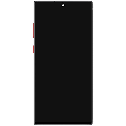 Zaslon s dodirnim ekranom Samsung Galaxy Note 10+ 5G N976 / Note 10+ N975, s okvirom, crni (Aura Black Star Wars), servisni paket GH82-21620A