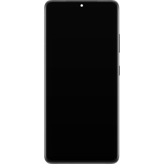 Display sa Touchscreen-om Samsung Galaxy S21 Ultra 5G G998, sa Ramom, Crni, Service Pack GH82-26035A