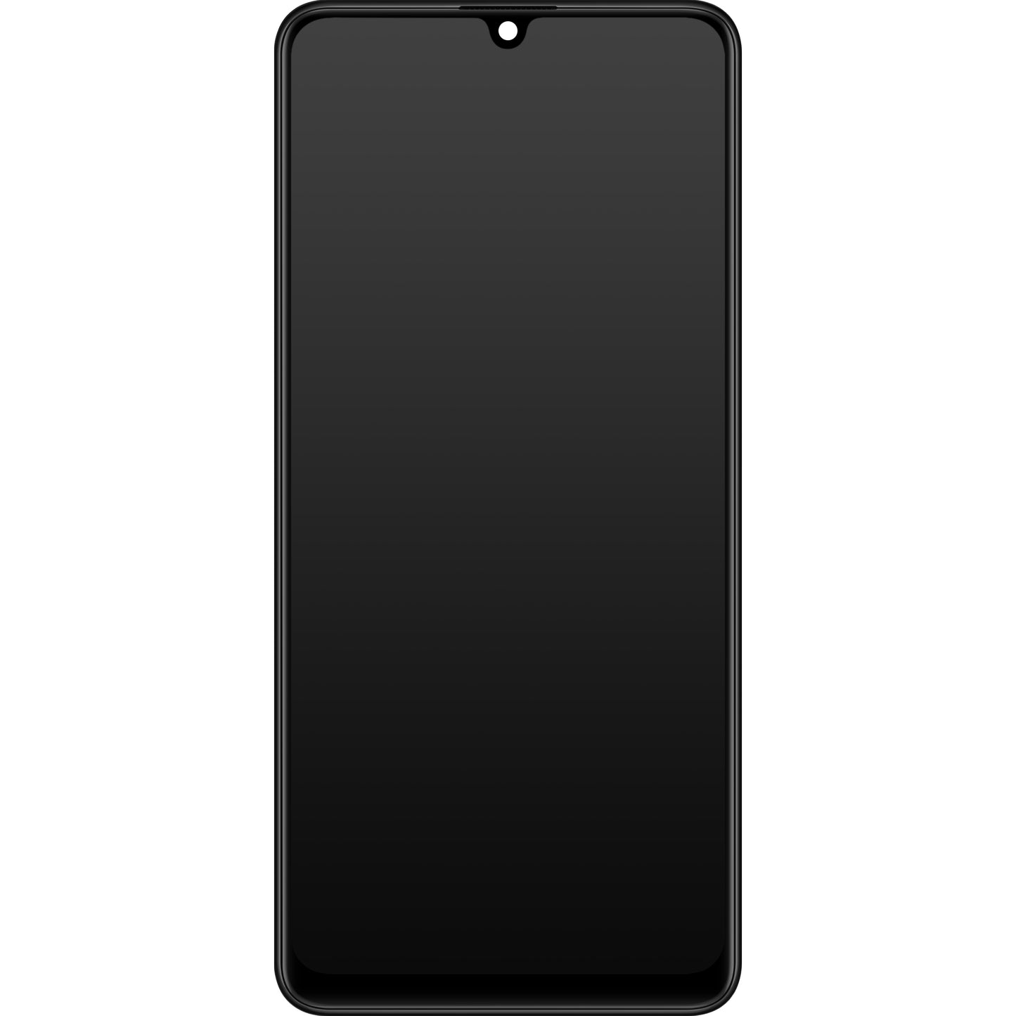 Zaslon s dodirnim ekranom Samsung Galaxy M32 M325, s okvirom, crni, servisni paket GH82-26193A