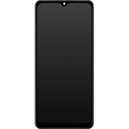 Zaslon s dodirnim ekranom Samsung Galaxy A02 A022, s okvirom, crni, servisni paket GH82-25249A