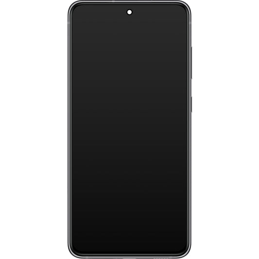 Zaslon s dodirnim ekranom Samsung Galaxy S21 FE 5G G990, s okvirom, sivi, paket za servis GH82-26590A
