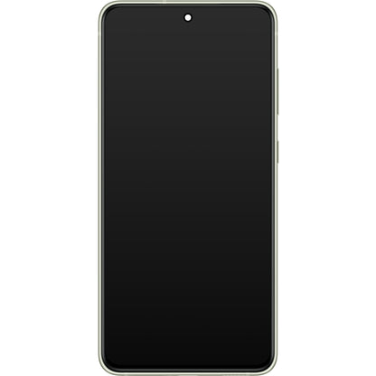 Touchscreen Display Samsung Galaxy S21 FE 5G G990, with Frame, Green, Service Pack GH82-2656590C