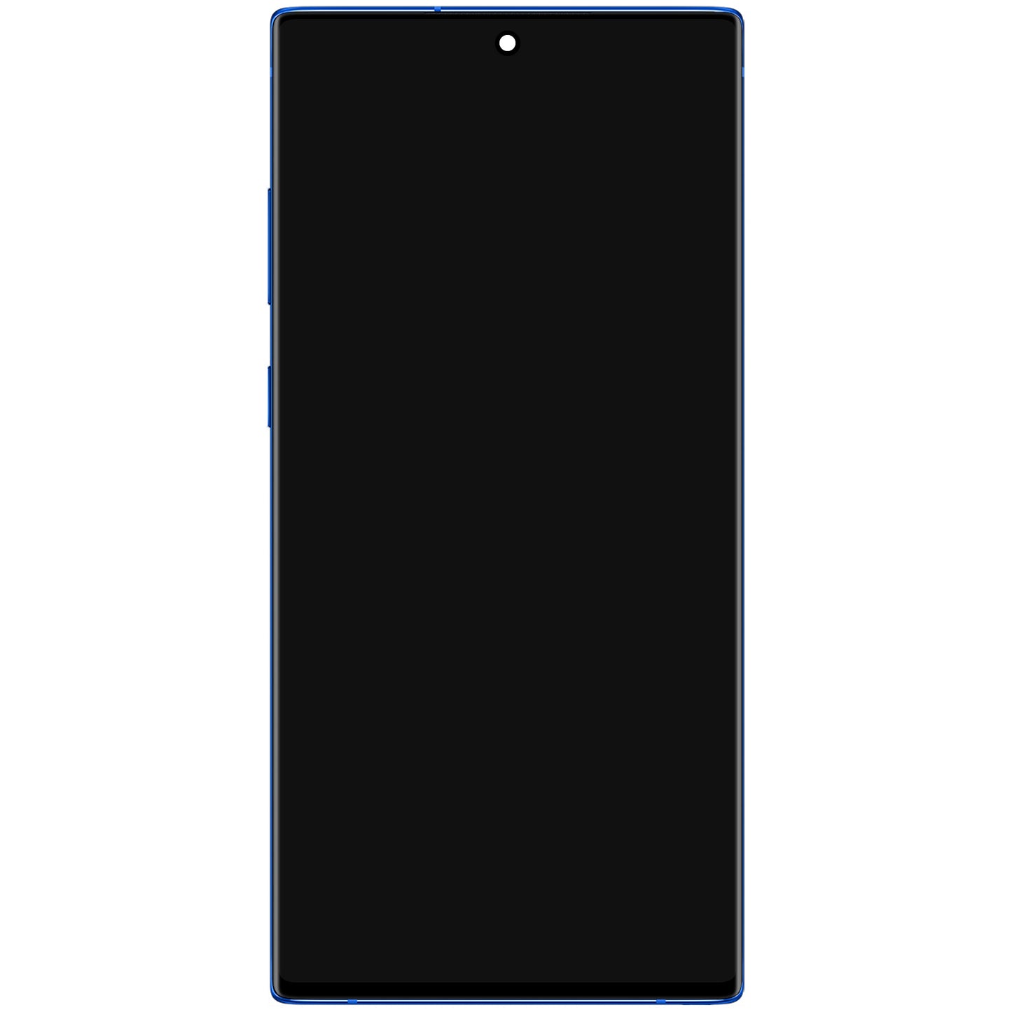 Touchscreen Display Samsung Galaxy Note 10+ N975, with Frame, Blue, Service Pack GH82-20838D