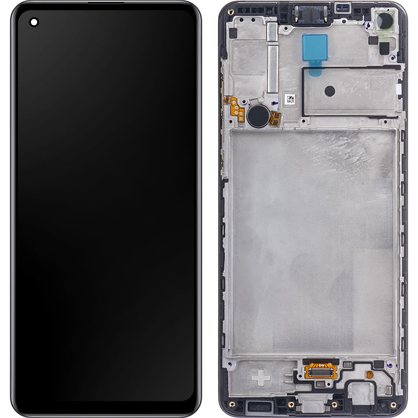 Display sa Touchscreen-om Samsung Galaxy A21s A217, sa Ramom, Crni, Service Pack GH82-22988A