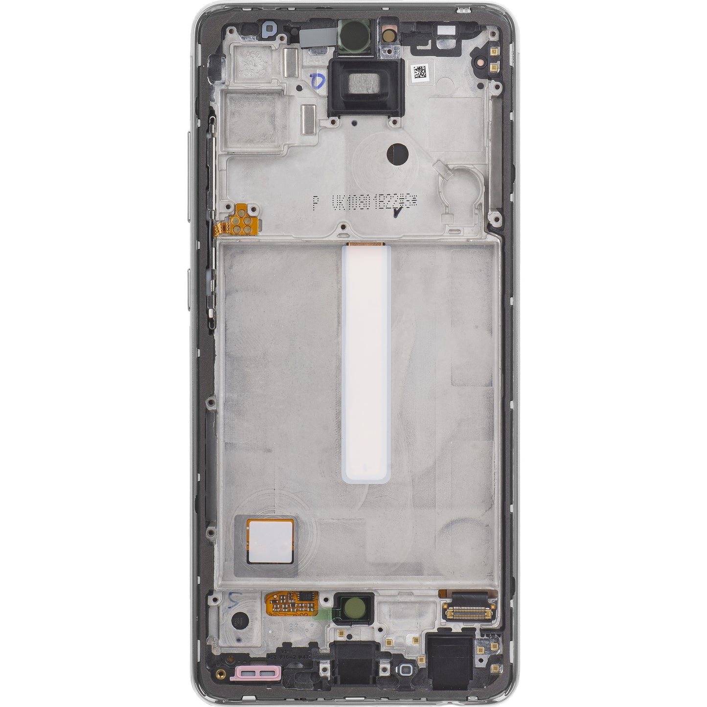 Zaslon s dodirnim ekranom Samsung Galaxy A52s 5G A528, s okvirom, bijeli, servisni paket GH82-26861D