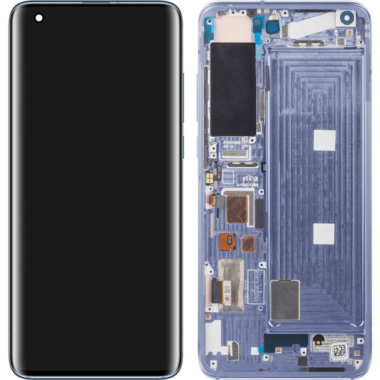 Zaslon s dodirnim ekranom Xiaomi Mi 10 5G, s okvirom, Verzija 7, Siva (Twilight Grey), Servisni paket 56000J00J200