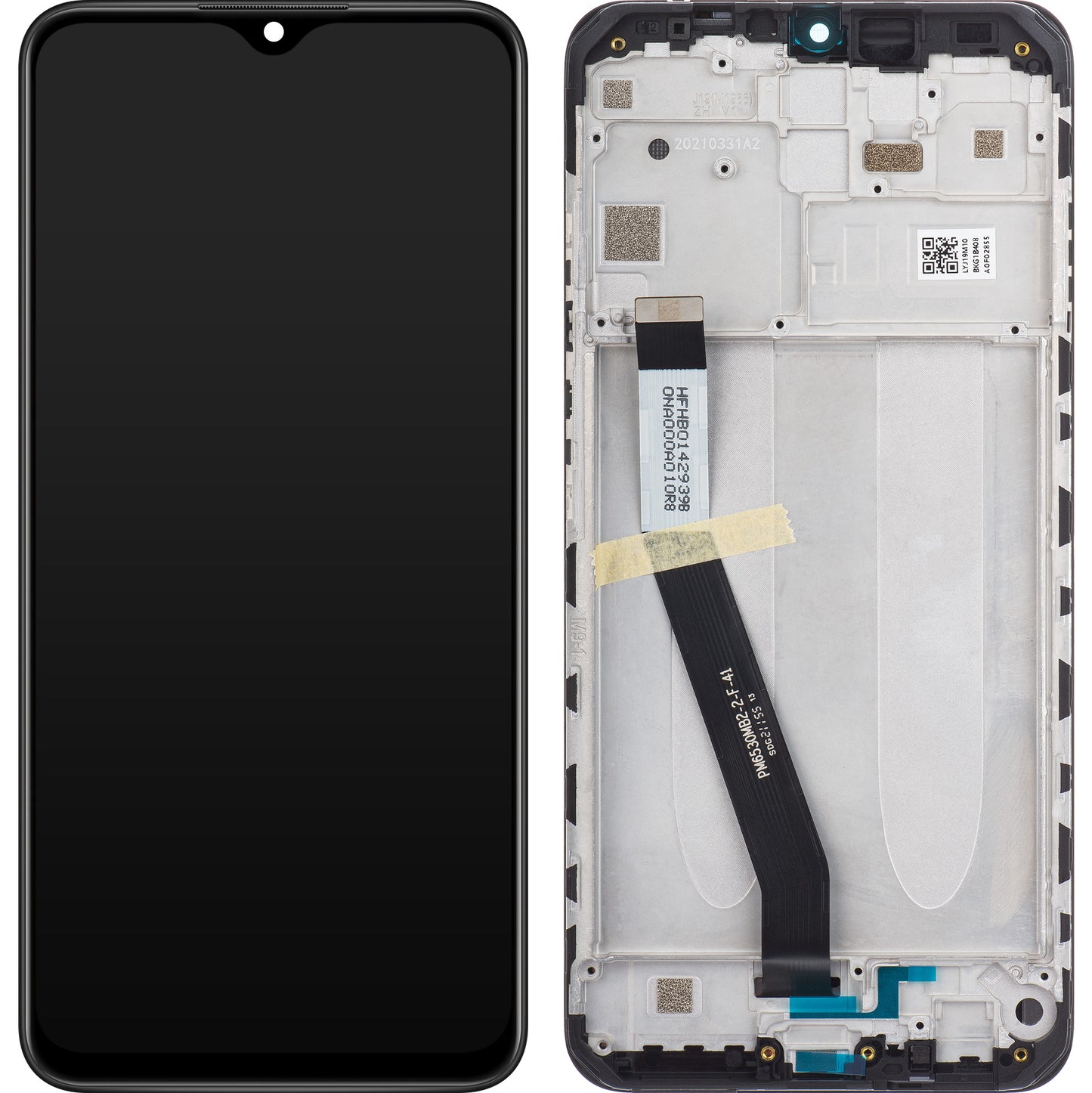 Display sa Touchscreen-om Xiaomi Redmi 9, sa Ramom, Crni, Service Pack 5600050J1900