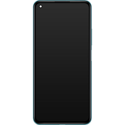 Touchscreen Display Xiaomi Mi 11 Lite 5G, with Frame, Green, Service Pack 56000H00K900