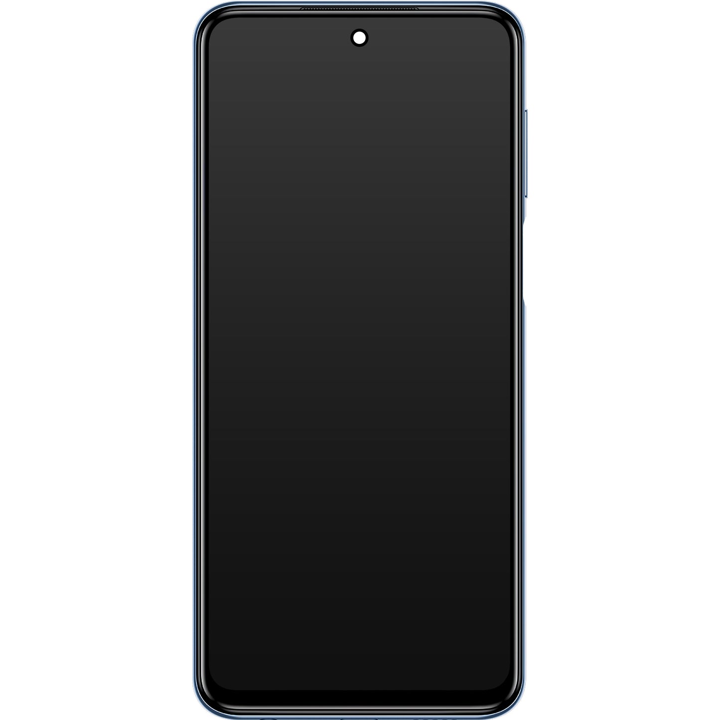 Xiaomi Redmi Note 9S / Note 9 Pro Touchscreen Display with Frame, Gray (Interstellar Gray), Service Pack 560004J6A100