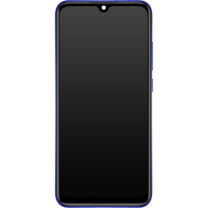 Xiaomi Mi A3 Touchscreen Display, with Frame, Blue, Service Pack 5610100380B6