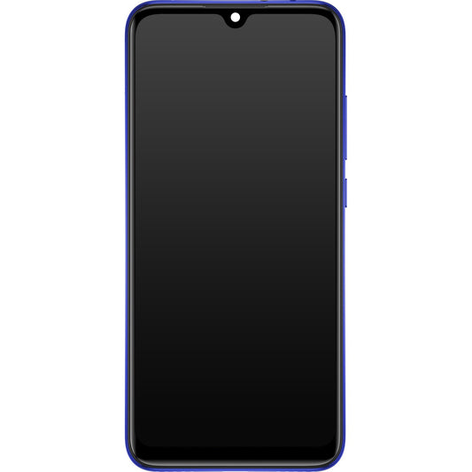 Xiaomi Mi A3 Touchscreen Display, with Frame, Blue, Service Pack 5610100380B6