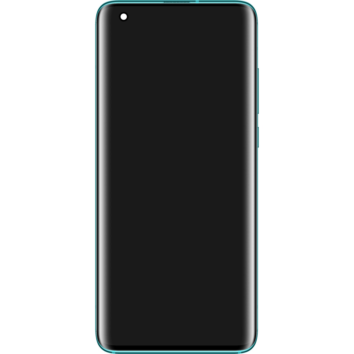 Touchscreen Display Xiaomi Mi 10 5G, with Frame, Version 7, Green, Service Pack 56000K00J200