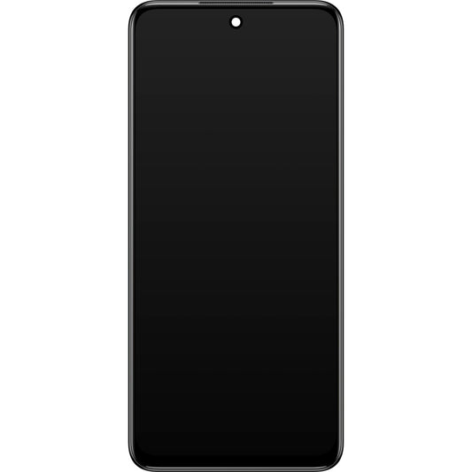 Touchscreen Display Xiaomi Redmi Note 10 5G, with Frame, Grey, Service Pack 5600020K1900