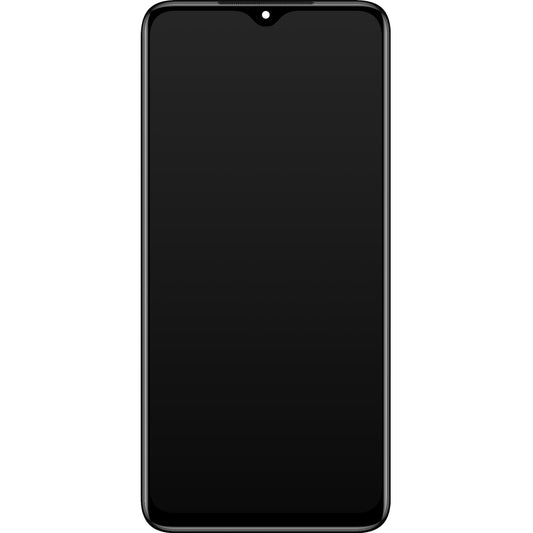 Xiaomi Redmi 9T Touchscreen Display, with Frame, Black, Service Pack 560001J19S00
