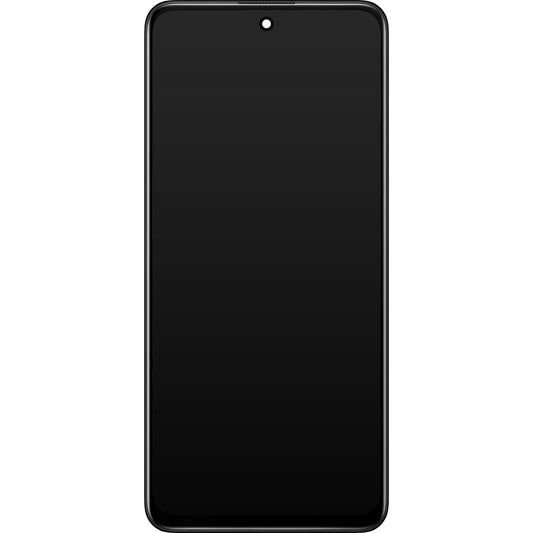 Touchscreen Display Xiaomi Poco X3 GT, with Frame, Black, Service Pack 560003K10A00