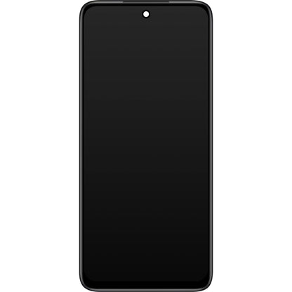 Touchscreen Display Xiaomi Redmi 10 2022, with Frame, Carbon Gray, Service Pack 560001K19S00