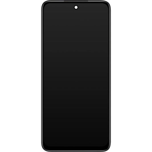 Touchscreen Display Xiaomi Redmi 10 2022, with Frame, Carbon Gray, Service Pack 560001K19S00