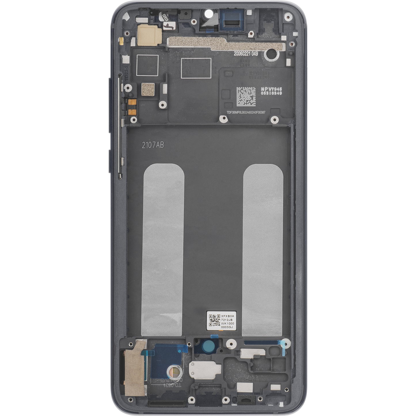 Display sa Touchscreen-om Xiaomi Mi 9 Lite, sa Ramom, Sivi, Service Pack 560610118033