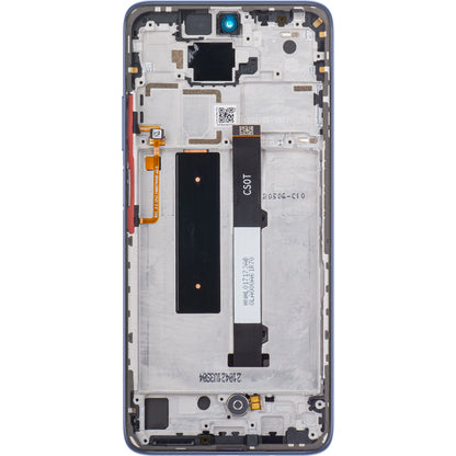 Display sa Touchscreenom Xiaomi Redmi Note 9 Pro 5G / Mi 10T Lite 5G, sa Ramom, Sivi, Service Pack 5600040J1700