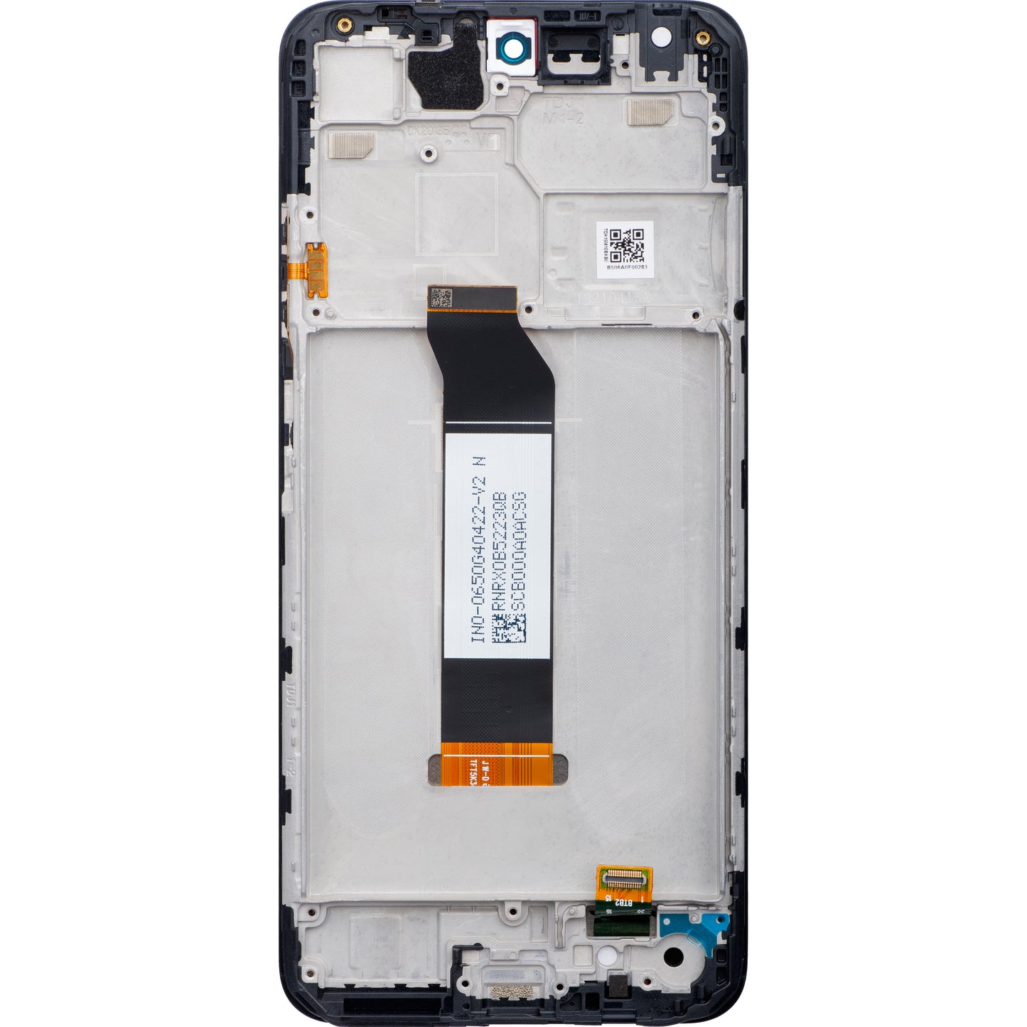 Ekran sa dodirnim ekranom Xiaomi Redmi Note 10 5G, sa ramom, sivi, Service Pack 5600020K1900