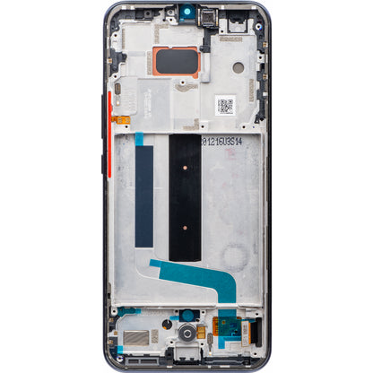 Display sa ekranom osetljivim na dodir Xiaomi Mi 10 Lite 5G, sa ramom, siva, Service Pack 56000400J900