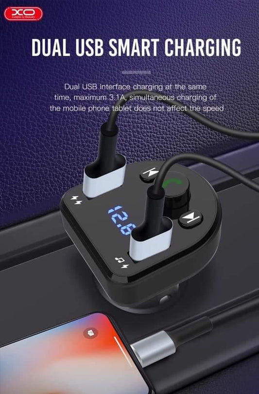 Bluetooth FM Modulator XO Design BCC01, 2 x USB-A