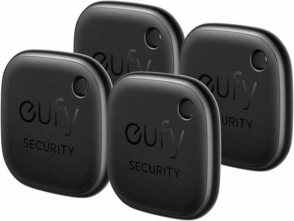 Eufy Security SmartTrack Link za iOS Series, Set 4 komada, Crna E87B0012