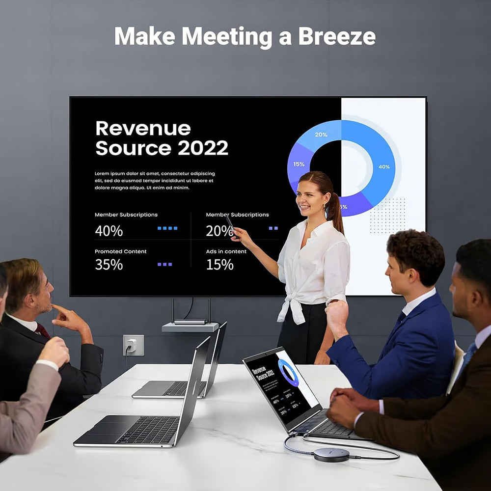 Extender Wireless HDMI UGREEN CM586, 4K, Crni