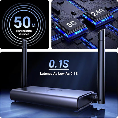 Extender Wireless HDMI UGREEN CM586, 4K, Crni