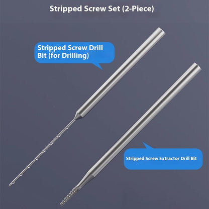 Extractor Bit OEM U8 za vađenje polomljenih šrafova, 2u1