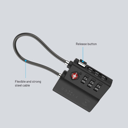 Fixed SmartTag Travel za iOS seriju, Crna