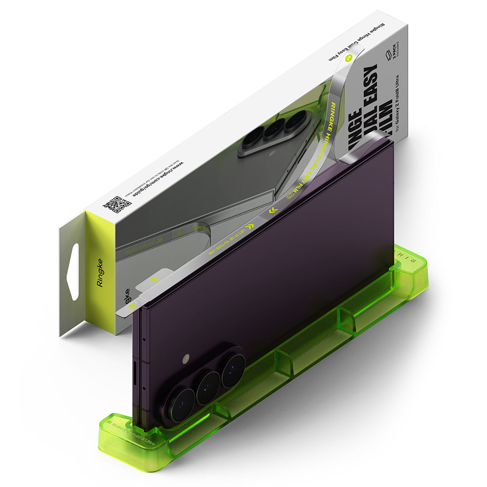 Zaštitna folija za šarku Ringke Dual Easy za Samsung Galaxy Z Fold8 Ultra F976, Plastika, Set od 2 komada