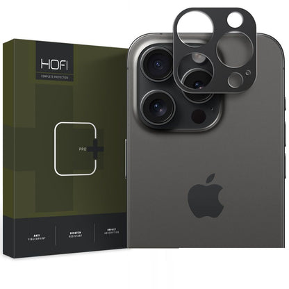 HOFI ALUCAM PRO+ HOFI ALUCAM PRO+ rear camera protective frame for Apple iPhone 15 Pro Max / 15 Pro, Black