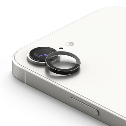 Folija za zaštitu zadnje kamere Ringke za Apple iPhone 16e, Kaljeno staklo, Set od 2 komada, Crna