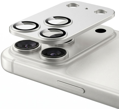 Zaštitna folija za zadnju kameru Tech-Protect CamFull Fit+ za Apple iPhone 18 Pro Max, kaljeno staklo, srebrna