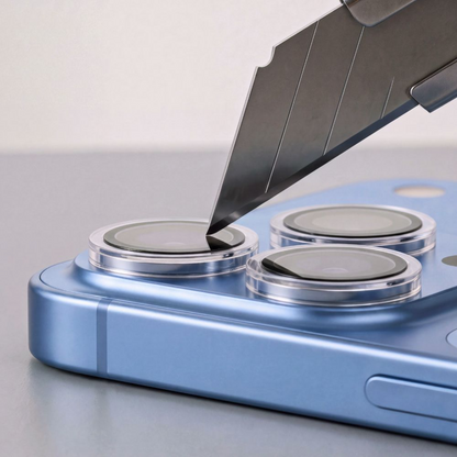 Zaštitna folija za zadnju kameru Tech-Protect CamRing Fit+ za Apple iPhone 18 Pro / 18 Pro Max, Kaljeno staklo, Providna