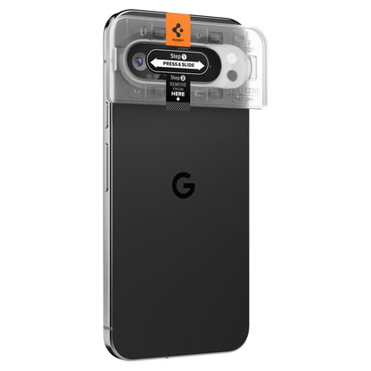 Protective Back Camera Protective Film Spigen EZ FIT for Google Pixel 9 Pro XL, Glass Protected, Set 2 pieces AGL08446 